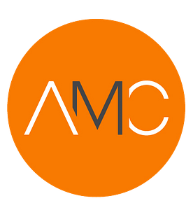 AMC initials in orange circle